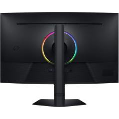Monitor Gaming Curvo Samsung Odyssey G7 G75F 37'/ 4K/ 1ms/ 165Hz/ VA/ Regulable en altura/ Negro