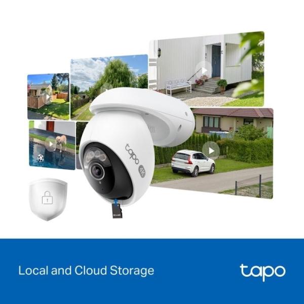 Cámara de Videovigilancia TP-Link Tapo C560WS/ Visión Nocturna/ Control desde APP