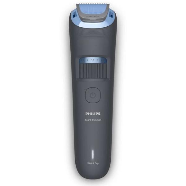 Cortabarbas Philips Beardtrimmer series 3000 BT3617/15/ con Batería/ 2 Accesorios