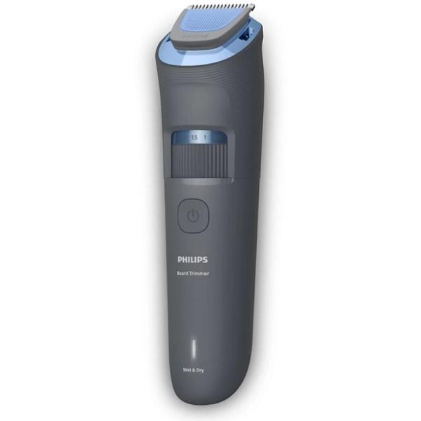 Cortabarbas Philips Beardtrimmer series 3000 BT3617/15/ con Batería/ 2 Accesorios