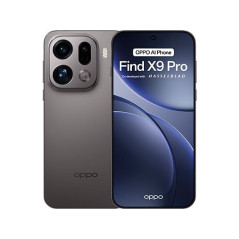 OPPO Find X9 Pro, Titanium Charcoal, 512 GB, 16 GB RAM, 6.78