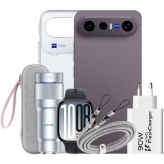 Smartphone Vivo X300 FE 12GB/ 512GB/ 6.31'/ 5G/ Negro/ Incluye Extensor Teleobjetivo + Vivo Watch GT2