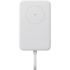 Powerbank 10000mAh Xiaomi 33W Magnetic Power Bank 10000 (Integrated Cable)/ Wireless/ Blanca