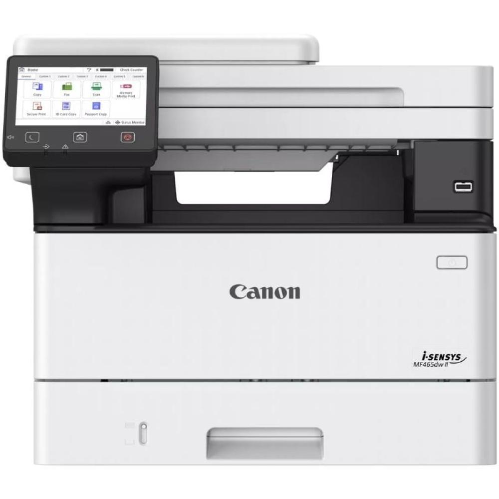 Multifunción Láser Color Canon i-SENSYS MF465dw II WiFi/ Fax/ Dúplex/ Blanca
