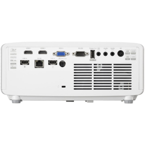 Proyector Láser Optoma ZH451/ 4600 Lúmenes/ Full HD/ HDMI-VGA-RS232/ Blanco