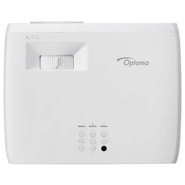 Proyector Láser Optoma ZH401e/ 4600 Lúmenes/ Full HD/ HDMI-VGA-RS232/ Blanco