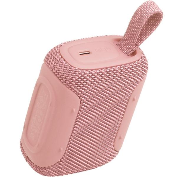 Altavoz con Bluetooth JBL GO 5/ 4.8W/ 1.0/ Rosa