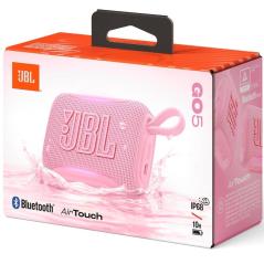 Altavoz con Bluetooth JBL GO 5/ 4.8W/ 1.0/ Rosa