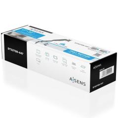 Soporte de Mesa con Contrapeso para Monitor Aisens DT32TSR-447/ Giratorio/ Inclinable/ hasta 9kg