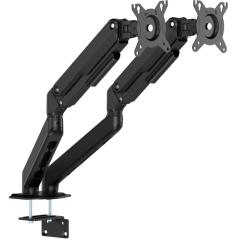 Soporte de Mesa con Contrapeso para 2 Monitores Aisens DT32TSR-451/ Giratorio/ Inclinable/ hasta 9kg