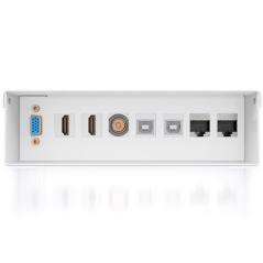 Caja de Conexiones Aisens A127-1031/ VGA - 2x HDMI - Jack 3.5 - 2x USB-B - 2x RJ45
