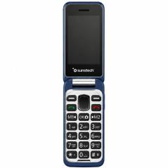 Teléfono Móvil Sunstech CELT26 para Personas Mayores/ Azul