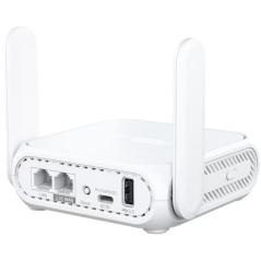 Router de Viaje Inalámbrico 5G Asus RT-BE58 Go/ WiFi 7/ 3600Mbps/ 2.4GHz 5GHz/ 2 Antenas/ WiFi 802.11be/ax/ac/n/a/ - n/b/g