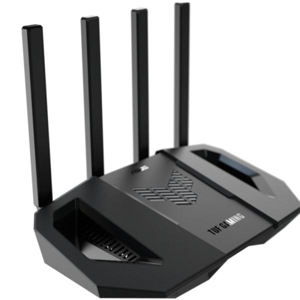Router Gaming Inalámbrico Asus TUF-BE3600/ WiFi 7/ 3600Mbps/ 2.4GHz 5GHz/ 4 Antenas/ WiFi 802.11be/ax/ac/n/a/ - n/b/g