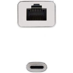 Adaptador USB Tipo-C - RJ45 Nanocable 10.03.0402/ 1000Mbps - Imagen 4