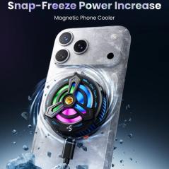 Enfriador Magnetico para Smarphone Vention KQWB0/ Negro