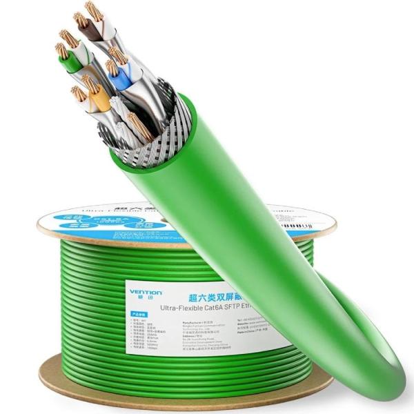 Bobina de Cable RJ45 UTP Vention IHTG305 Cat.6A/ 305m/ Verde