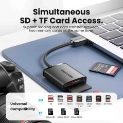 Lector de Tarjetas Externo Vention CLPBB/ USB 3.0