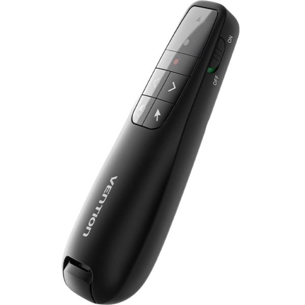 Presentador Inalámbrico Vention KQPB0-GL/ 2.4GHz/ Negro