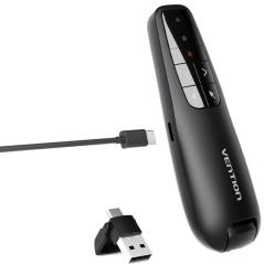 Presentador Inalámbrico Vention KQPB0-GL/ 2.4GHz/ Negro
