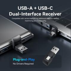 Presentador Inalámbrico Vention KQPB0-GL/ 2.4GHz/ Negro