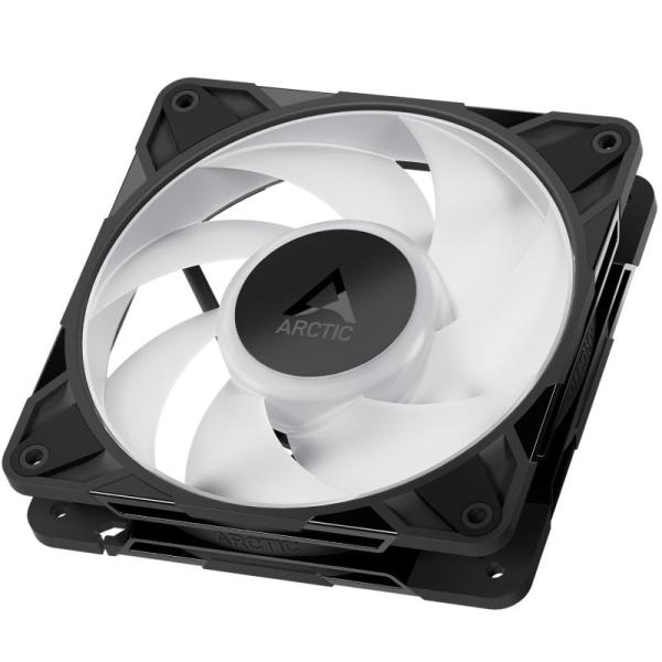 Ventilador Arctic P12 Pro A-RGB LN/ 12cm/ Negro