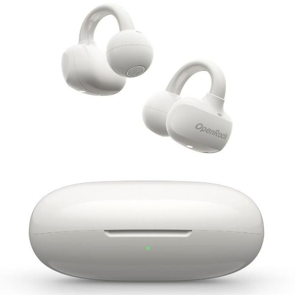 Auriculares Deportivos de Conducción Aérea OpenRock E OPACE02 con estuche de carga/ Autonomía 7h/ Blancos