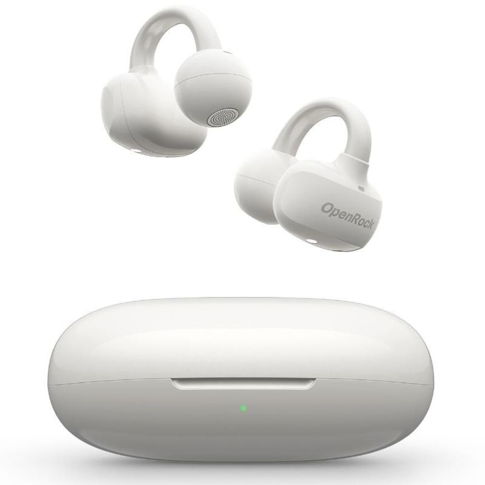 Auriculares Deportivos de Conducción Aérea OpenRock E OPACE02 con estuche de carga/ Autonomía 7h/ Blancos