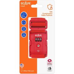 Correa para Maleta con Combinación Scape Travel E0121/ Roja