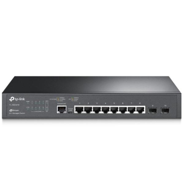 Switch Gestionable TP-Link Omada TL-SG3210 V4 10 Puertos/ RJ-45 10/100/1000/ SFP