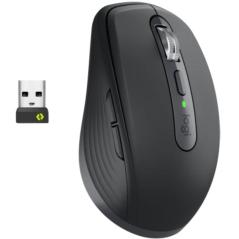 Ratón Inalámbrico Logitech MX Anywhere 3S For Business/ Batería recargable/ Hasta 8000 DPI/ Grafito