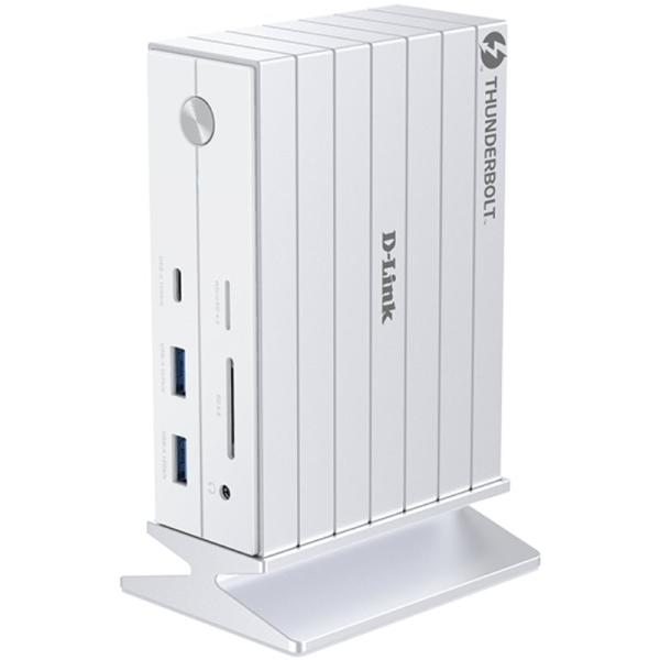 Docking Thunderbolt 4 D-Link DUF-E01/E/ 5xUSB/ 2xUSB Tipo-C/ 2xThunderblot/ 1xDisplayPort/ 1xHDMI 4K/ 1xRJ45/ 1xJack 3.5/ 1xLect