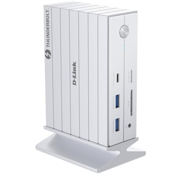 Docking Thunderbolt 4 D-Link DUF-E01/E/ 5xUSB/ 2xUSB Tipo-C/ 2xThunderblot/ 1xDisplayPort/ 1xHDMI 4K/ 1xRJ45/ 1xJack 3.5/ 1xLect