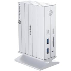 Docking Thunderbolt 4 D-Link DUF-E01/E/ 5xUSB/ 2xUSB Tipo-C/ 2xThunderblot/ 1xDisplayPort/ 1xHDMI 4K/ 1xRJ45/ 1xJack 3.5/ 1xLect