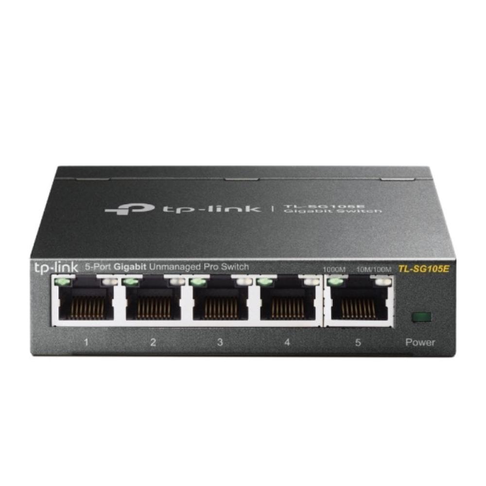 Switch TP-Link Easy Smart TL-SG105E V2 5 Puertos/ RJ-45 10/100/1000