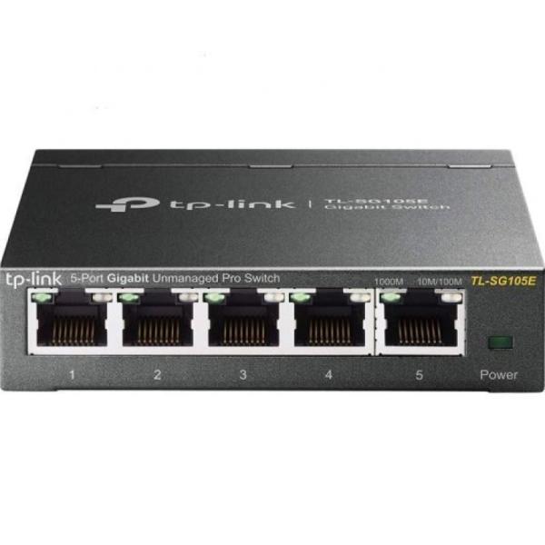 Switch TP-Link Easy Smart TL-SG105E V2 5 Puertos/ RJ-45 10/100/1000