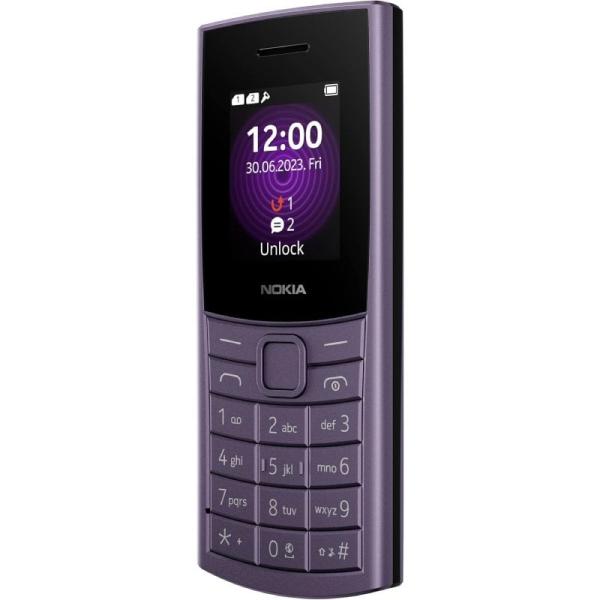 Teléfono Móvil Nokia 110 4G 2nd Edition/ Púrpura