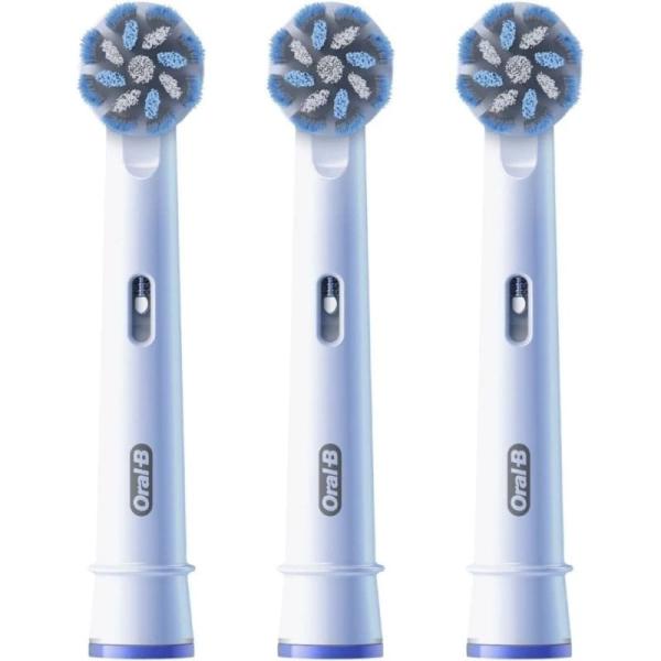 Cabezal de Recambio Braun para cepillo Braun Oral-B Sensitive Clean/ Pack 3 uds