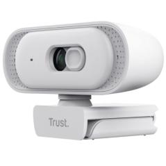 Webcam Trust Tomar 2K 26180/ 2560 x 1440 QHD/ Blanca