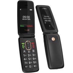 Teléfono Móvil Gigaset GL795 para Personas Mayores/ 4G/ Negro