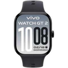Smartwatch Vivo Watch GT 2/ Notificaciones/ Frecuencia Cardíaca/ Negro