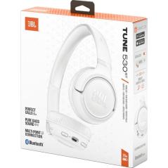 Auriculares Inalámbricos JBL Tune 530BT/ con Micrófono/ Bluetooth/ Blancos