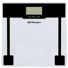 Báscula de Baño Orbegozo PB 2210/ Hasta 150kg/ Cristal