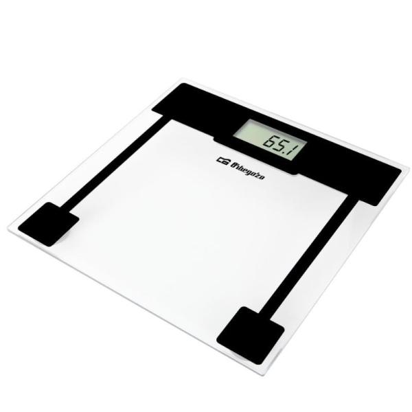 Báscula de Baño Orbegozo PB 2210/ Hasta 150kg/ Cristal