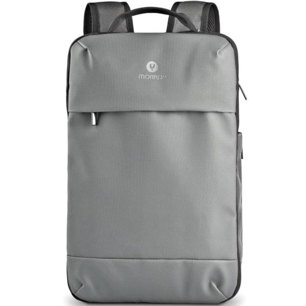 Mochila Expansible NGS Monray Sacks Horizon para Portátiles hasta 14'/ Impermeable/ Gris