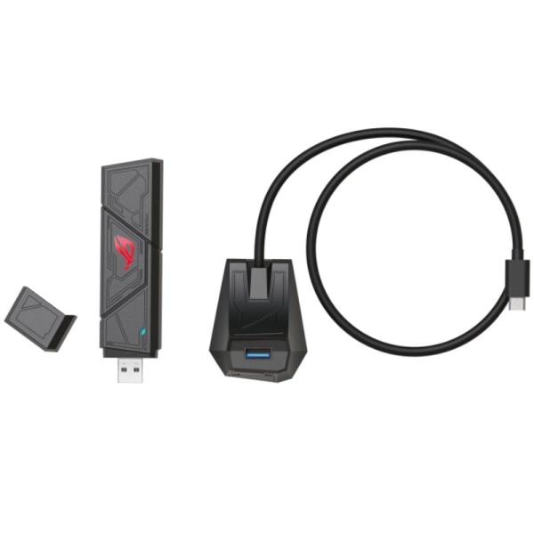 Adaptador USB - WiFi 7 Asus ROG USB-BE92/ 6500Mbps