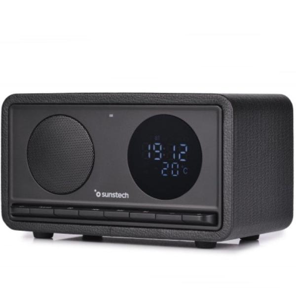 Radio Portátil Sunstech RPBT460/ Negra