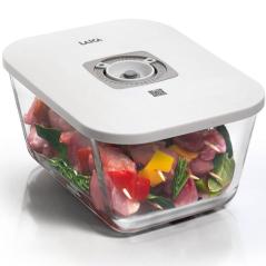 Recipiente de Cristal Laica VT33070/ con Funcion al Vacio/ Capacidad 2.7L