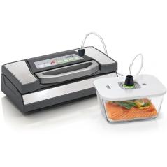 Recipiente de Cristal Laica VT33070/ con Funcion al Vacio/ Capacidad 2.7L