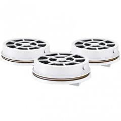 Filtro de Carbón FAST DISK Laica FD03A/ Pack de 3 Unidades/ Compatibilidad Flown go